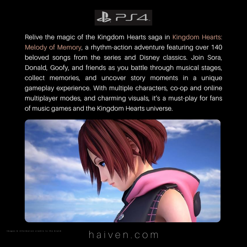 Kingdom Hearts: Melody of Memory – PS4