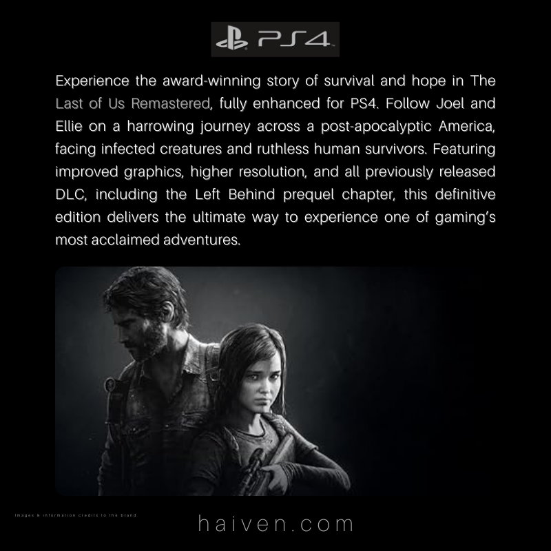 The Last of Us Remastered PS4