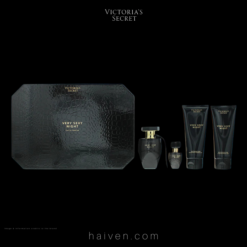 VICTORIAS SECRET Very Sexy Night 50ml+7ml+SG+BLW GIFT SET