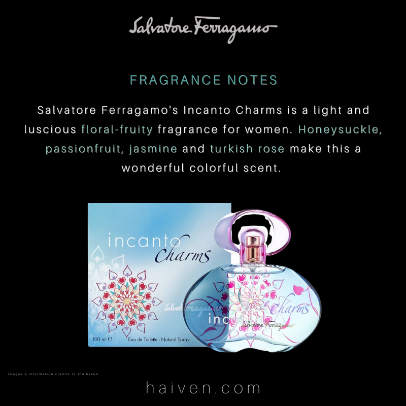 SALVATORE FERRAGAMO Incanto Charms W EDT 100ML