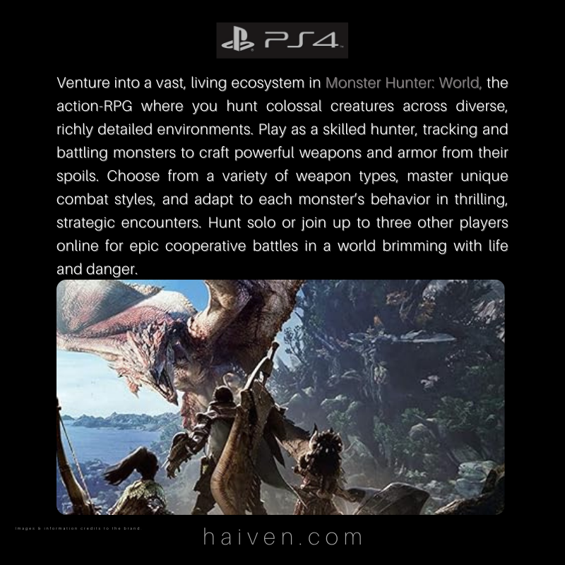 Monster Hunter: World – PS4