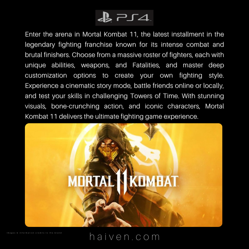 Mortal Kombat 11 – PS4