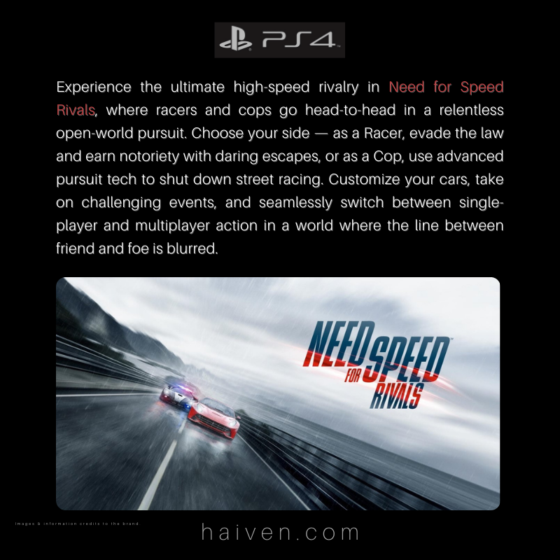 Need for Speed Rivals – PS4