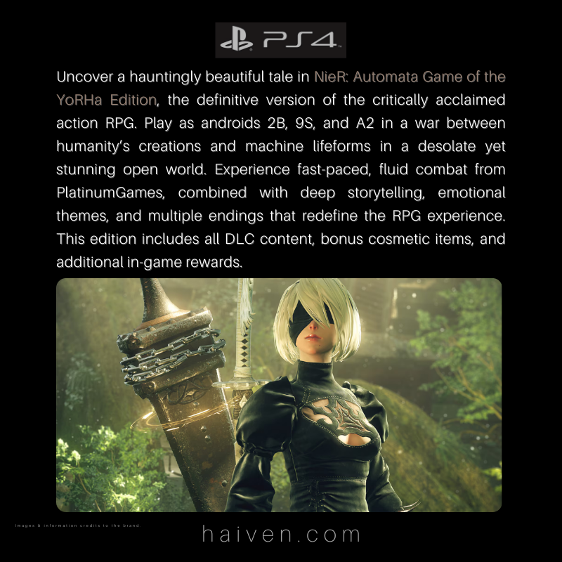 NieR: Automata Game of the YoRHa Edition – PS4