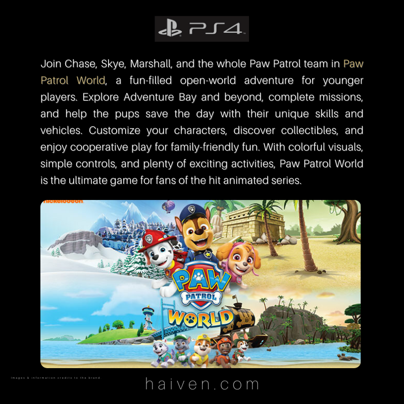 Paw Patrol World – PS4