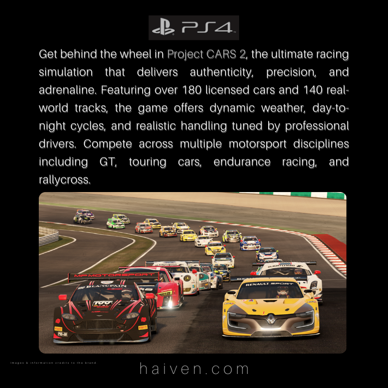 Project CARS 2 – PS4
