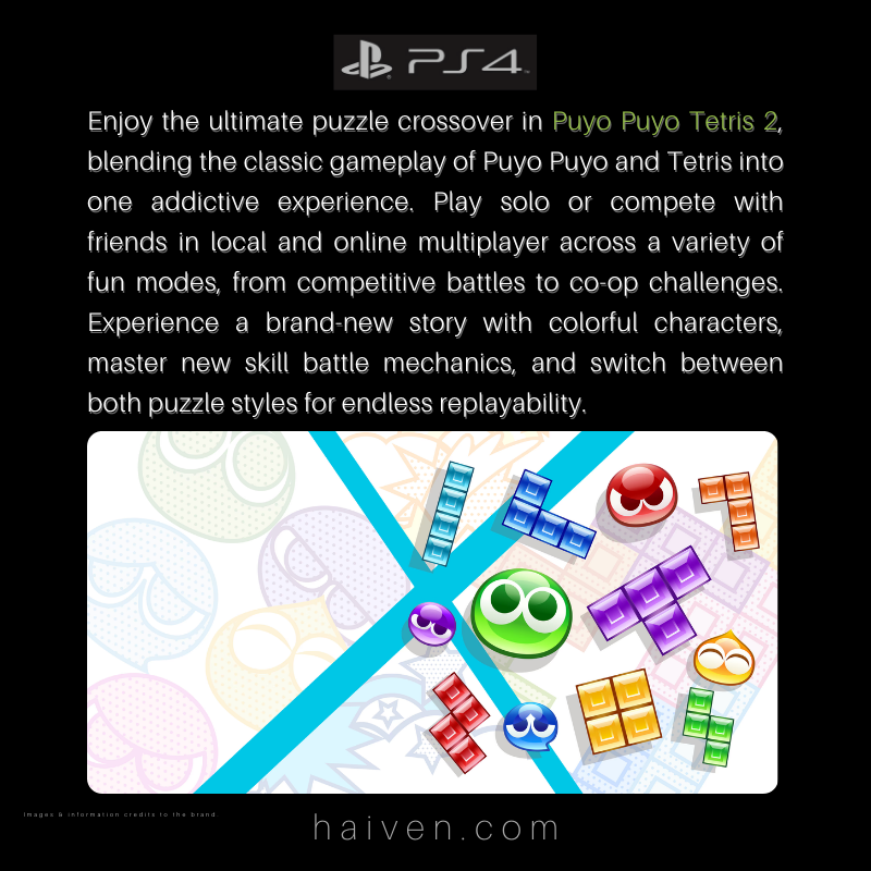 Puyo Puyo Tetris 2 – PS4