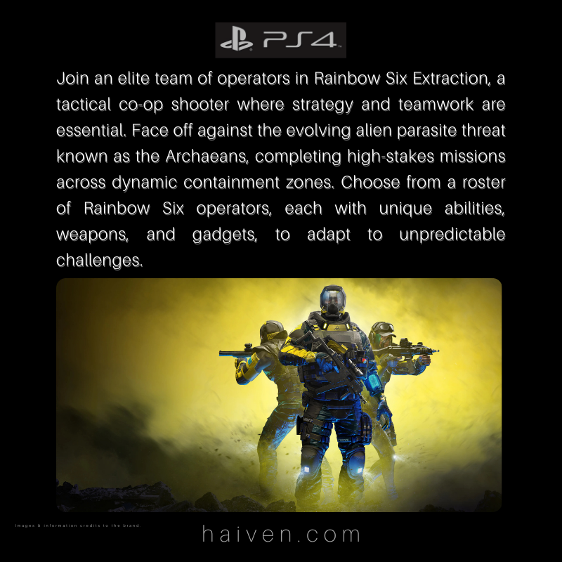 Rainbow Six Extraction – PS4