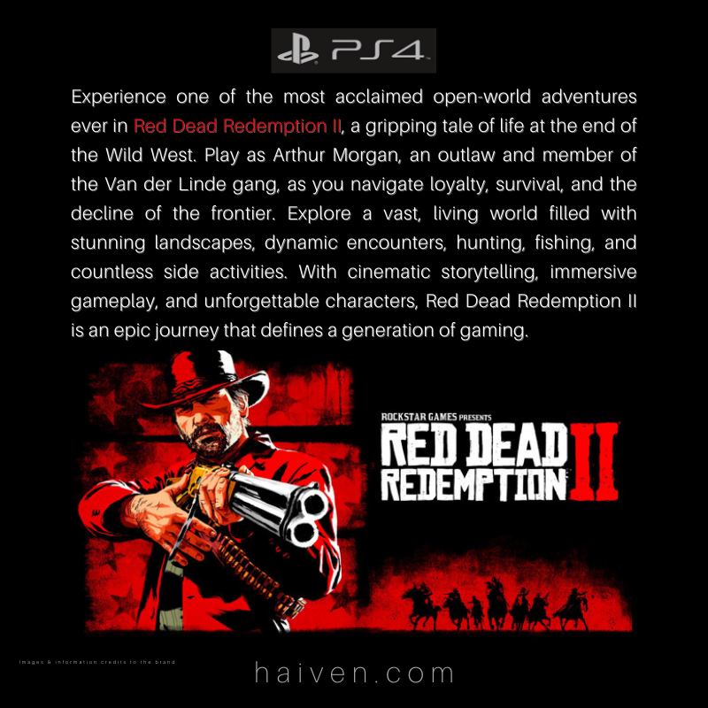 Red Dead Redemption II – PS4