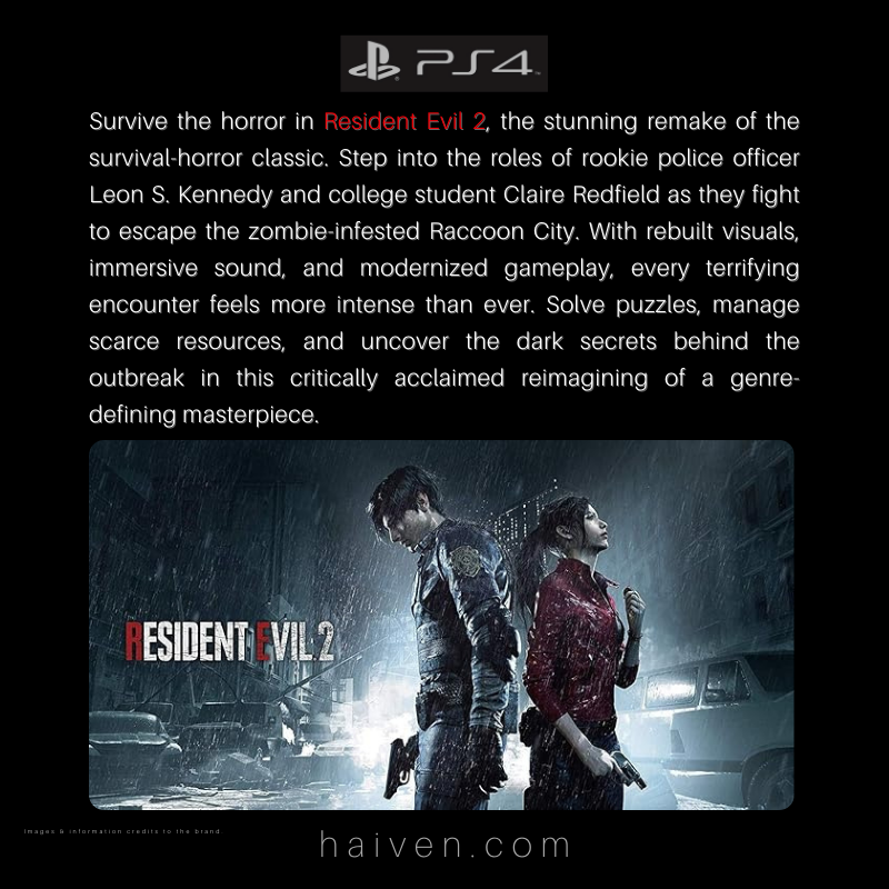 Resident Evil 2 – PS4