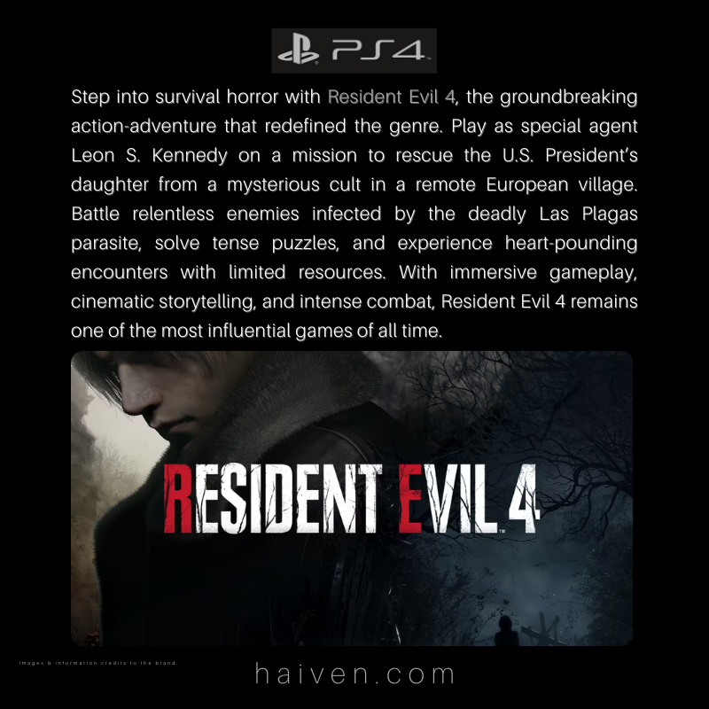 Resident Evil 4 – PS4