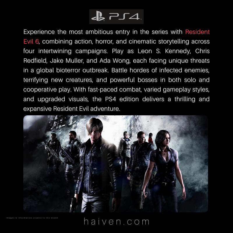 Resident Evil 6 – PS4