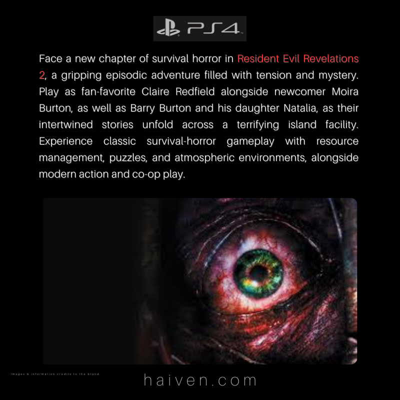 Resident Evil Revelations 2 – PS4