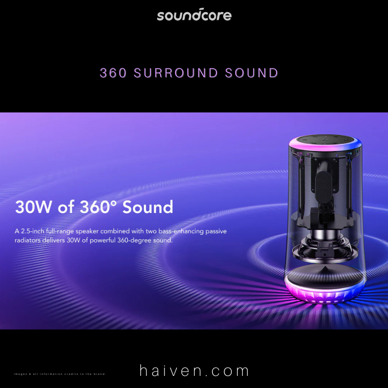 Soundcore Glow – Portable Speaker 