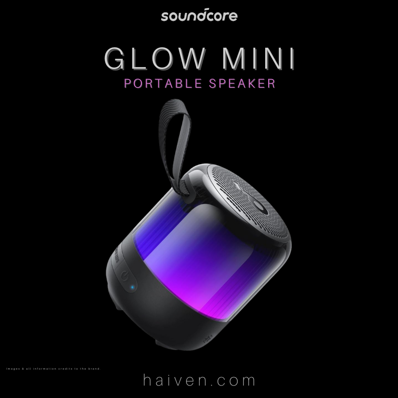 Soundcore Glow Mini – Portable Bluetooth Speaker