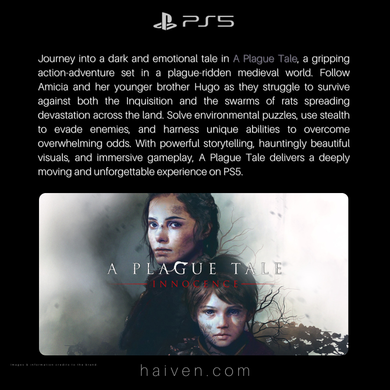 A Plague Tale – PS5