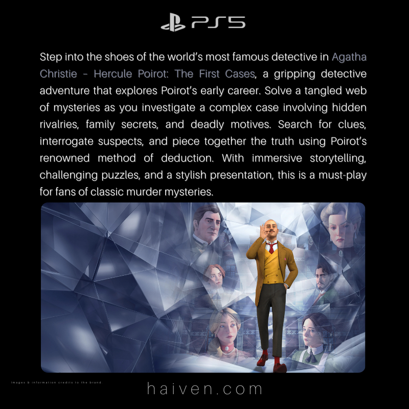 Agatha Christie – Hercule Poirot: The First Cases – PS5