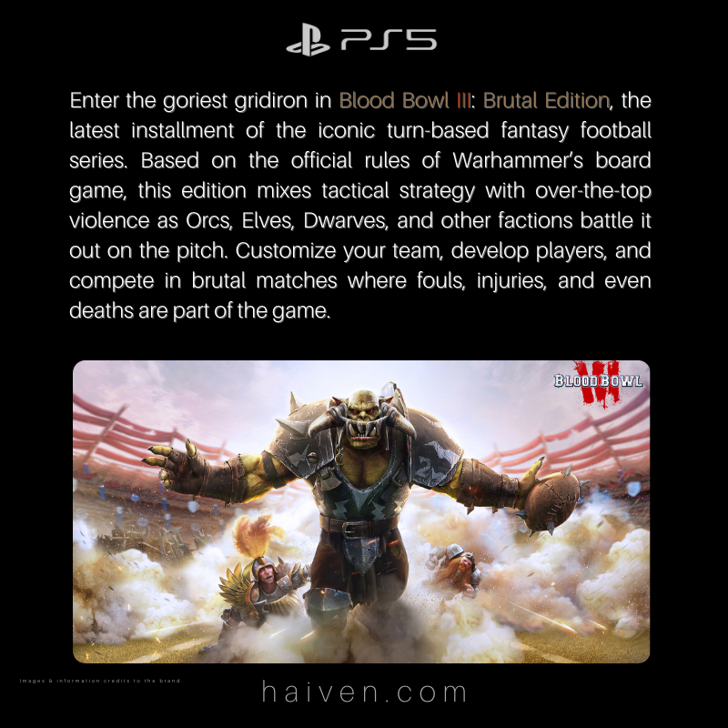 Blood Bowl III: Brutal Edition – PS5