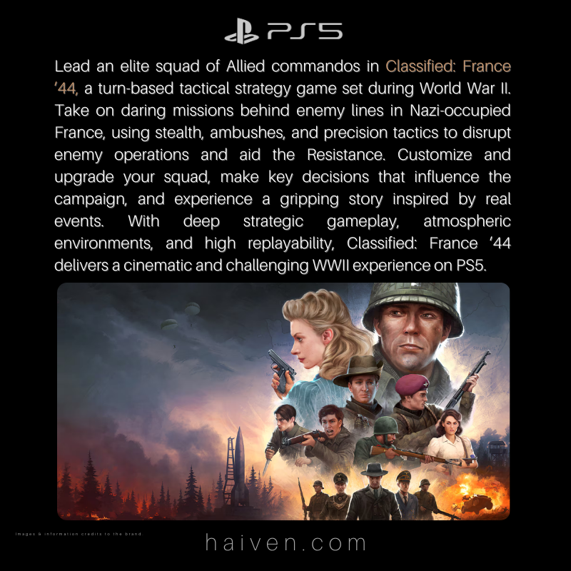 Classified: France ’44 – PS5