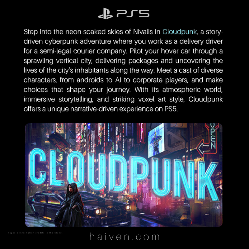 Cloudpunk – PS5