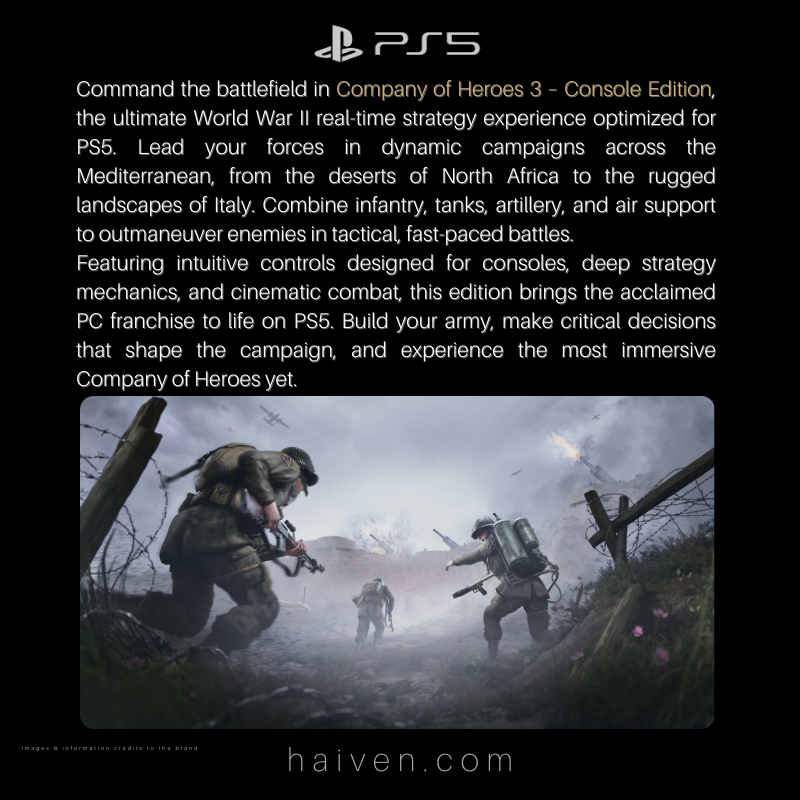 Company of Heroes 3 – Console Edition – PS5