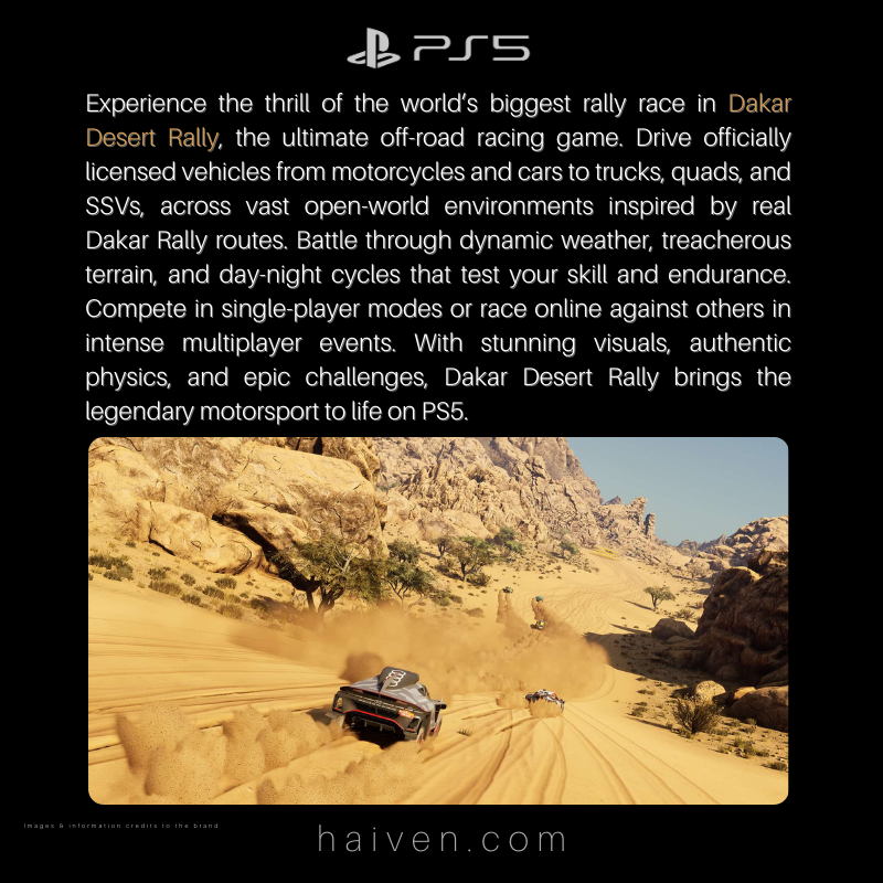 Dakar Desert Rally – PS5