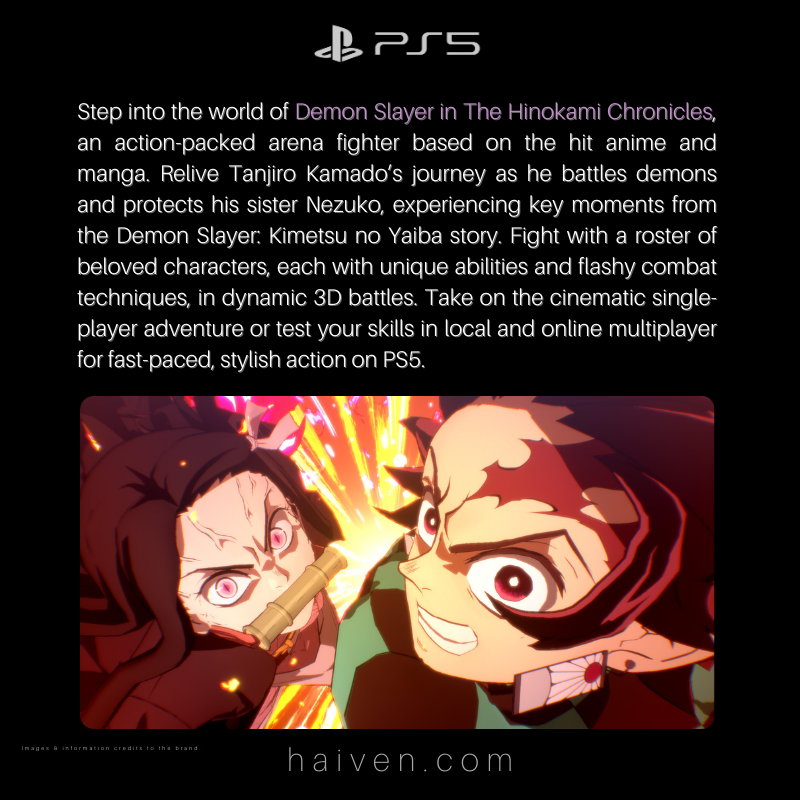Demon Slayer: Kimetsu no Yaiba – The Hinokami Chronicles – PS5