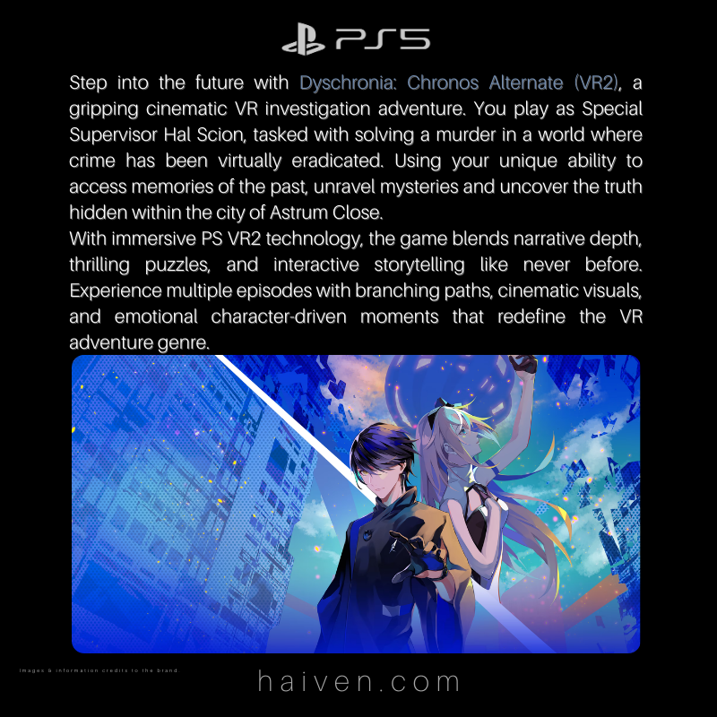 Dyschronia: Chronos Alternate (VR2) – PS5