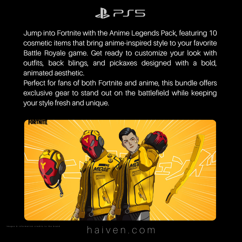 Fortnite: Anime Legends Pack – PS5