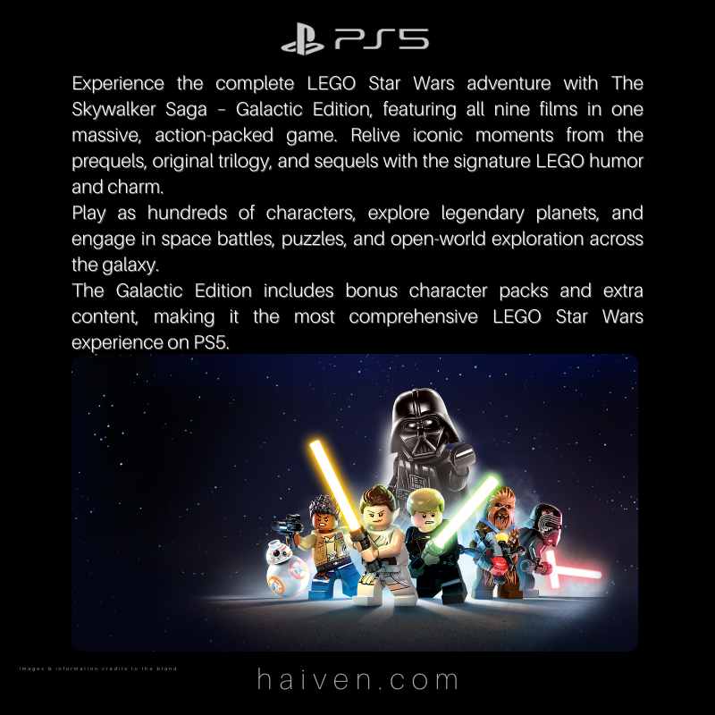 LEGO Star Wars: The Skywalker Saga – Galactic Edition – PS5