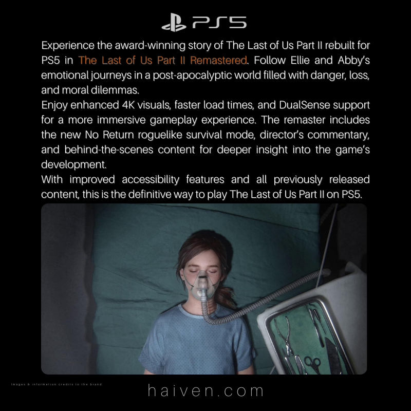 The Last of Us Part II Remastered – PS5