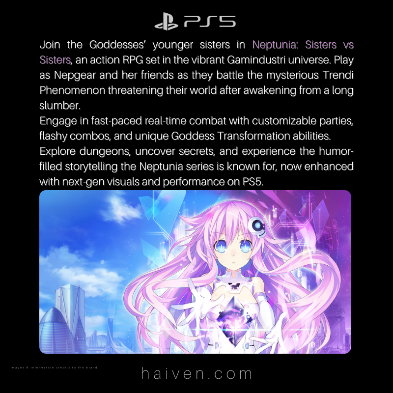 Neptunia: Sisters vs Sisters – PS5