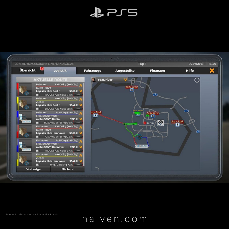 On the Road: Truck Simulator – PS5
