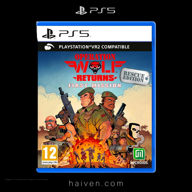 Operation Wolf Returns: First Mission – Rescue Edition – PS5
