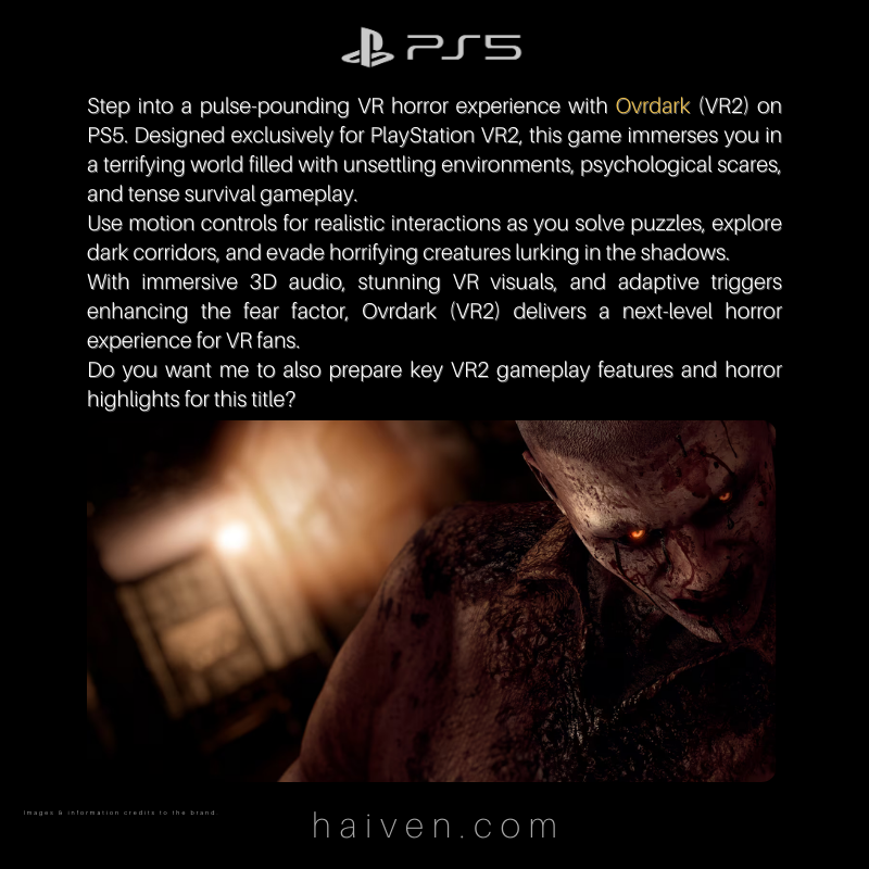 Ovrdark (VR2) – PS5