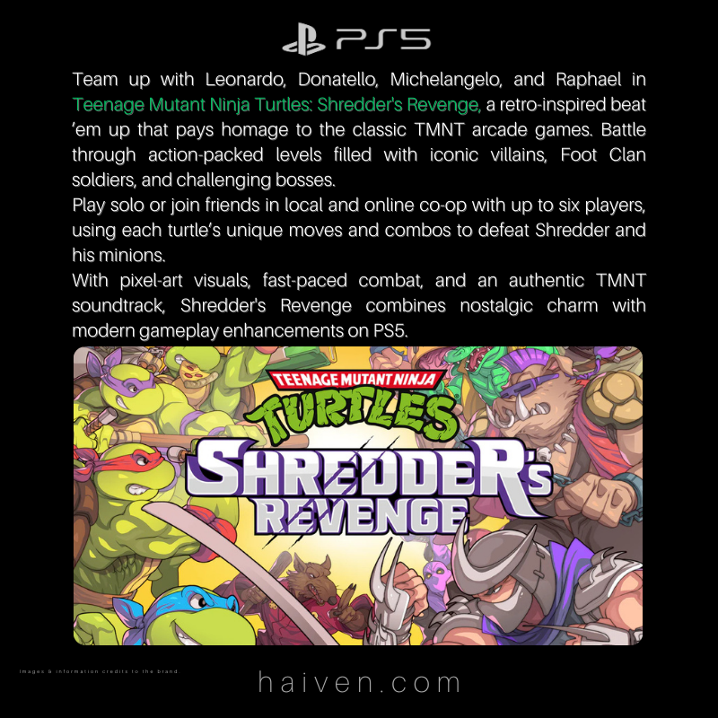 Teenage Mutant Ninja Turtles: Shredder's Revenge – PS5