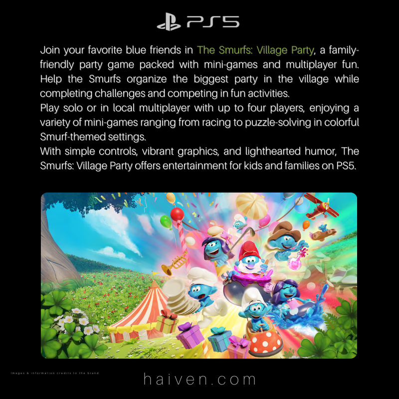The Smurfs: Village Party – PS5