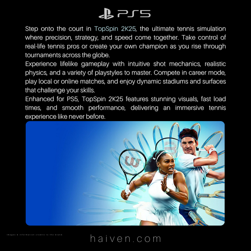 TopSpin 2K25 – PS5