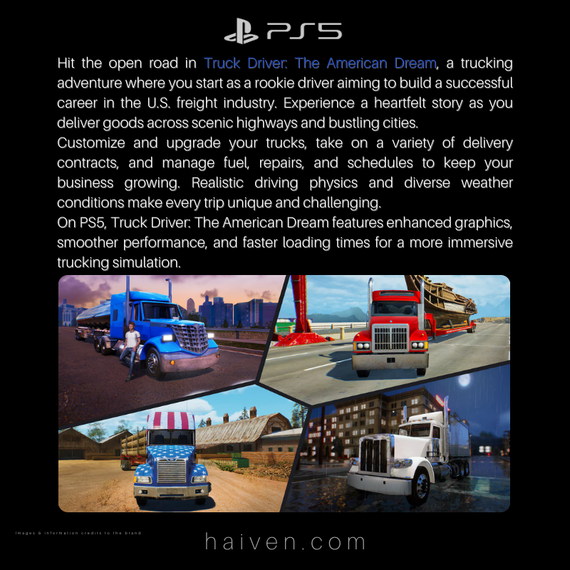 Truck Driver: The American Dream – PS5