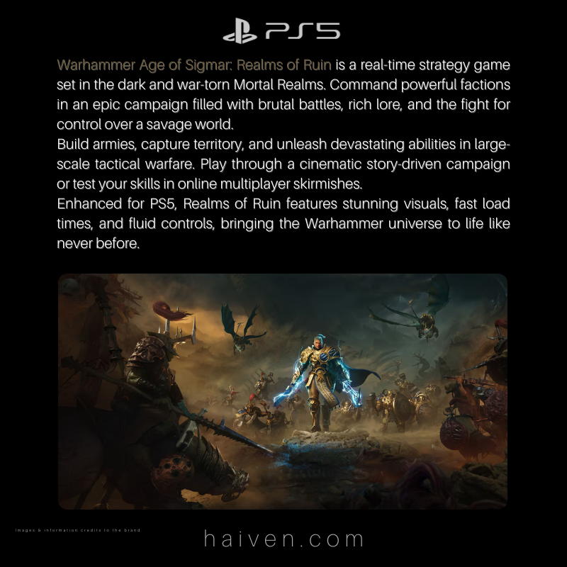 Warhammer Age of Sigmar: Realms of Ruin – PS5