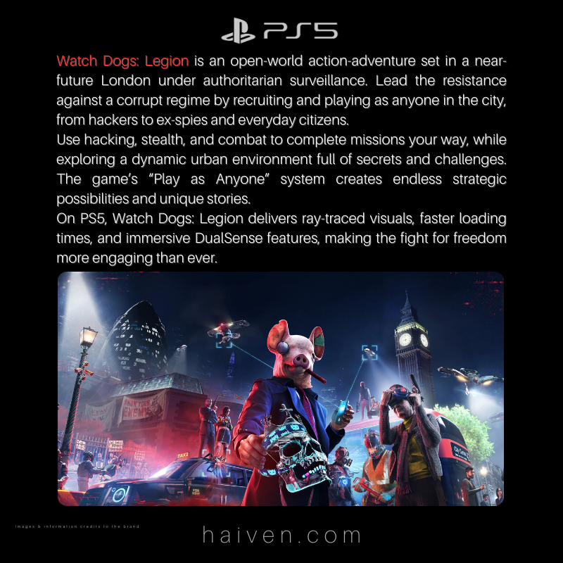 Watch Dogs: Legion – PS5