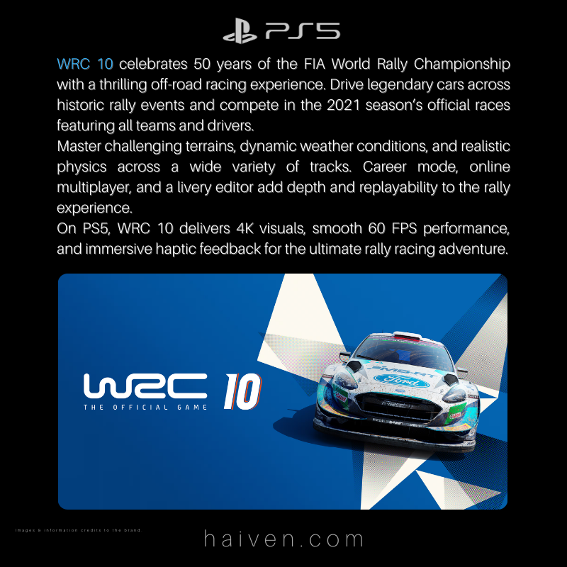 WRC 10 – PS5