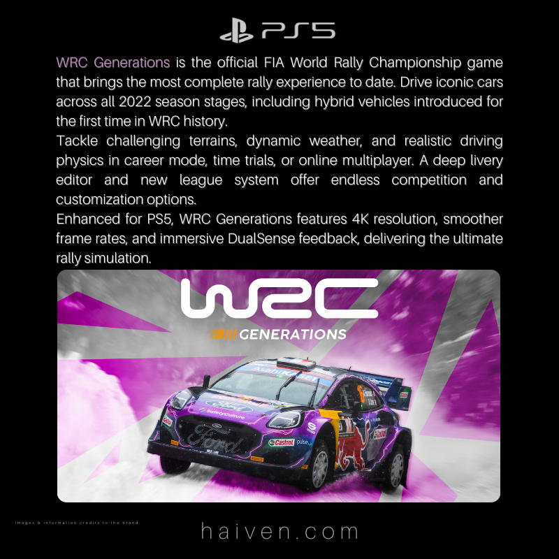 WRC Generations – PS5