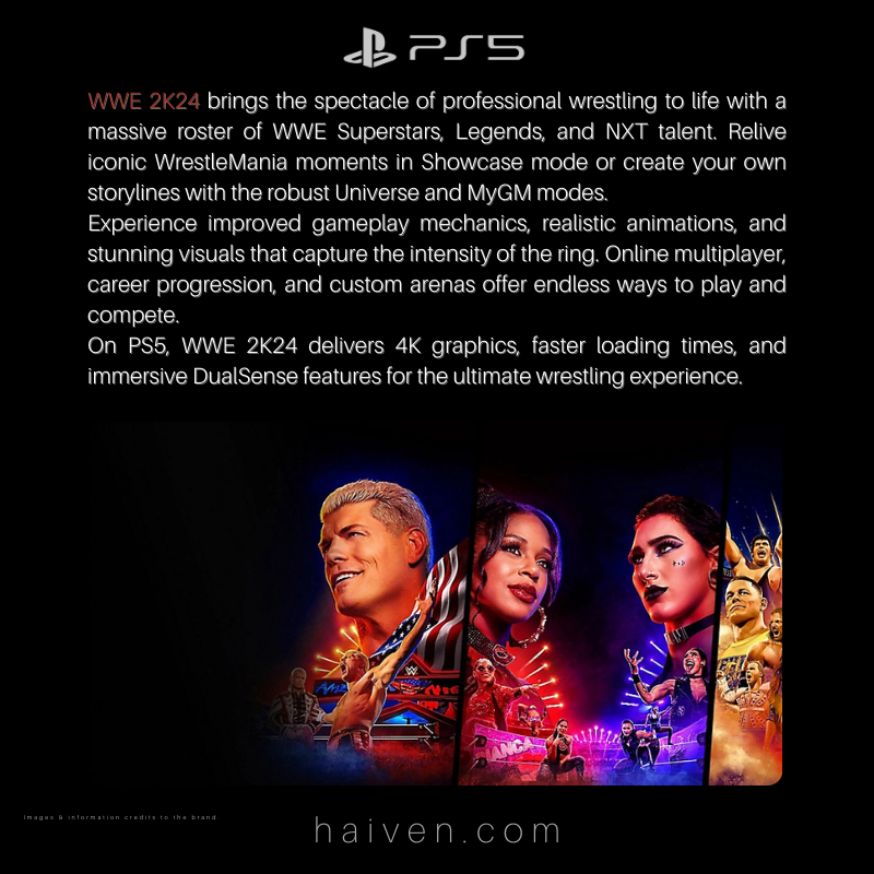 WWE 2K24 PS5