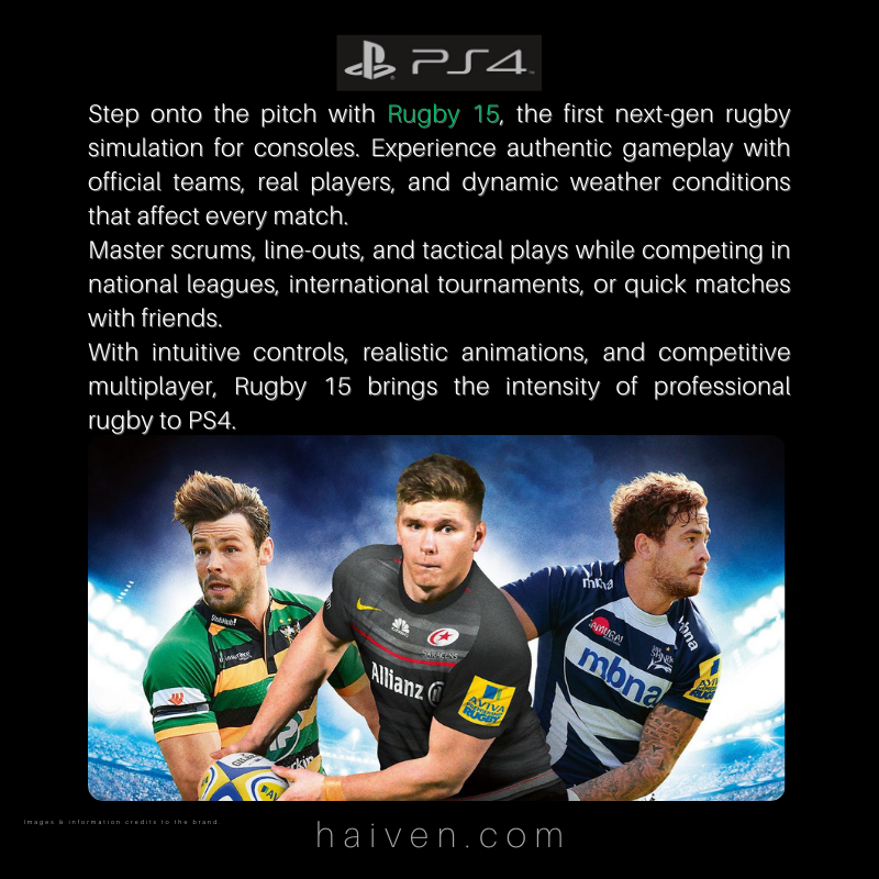 Rugby 15 PS4