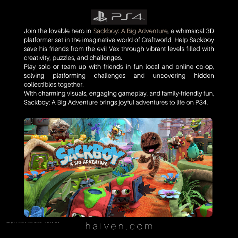 Sackboy: A Big Adventure – PS4