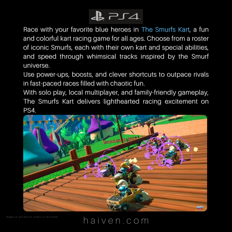 The Smurfs Kart – PS4