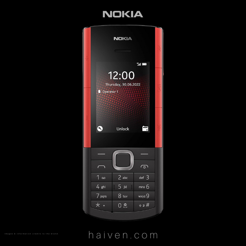 Nokia 5710 4G – Dual SIM, TRA Version (Black)