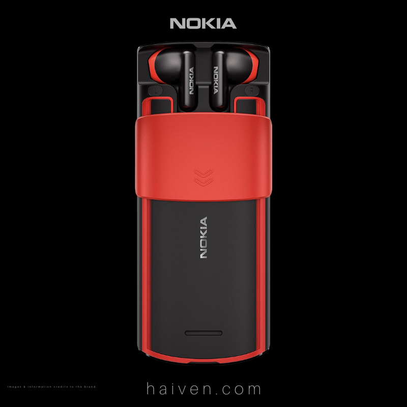 Nokia 5710 4G – Dual SIM, TRA Version (Black)