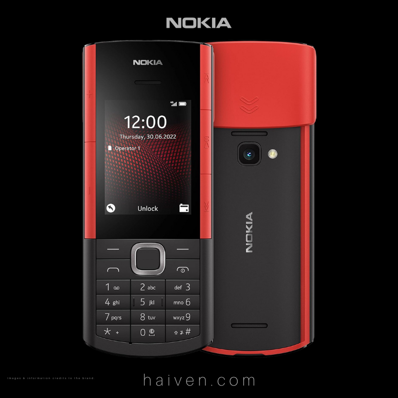 Nokia 5710 4G – Dual SIM, TRA Version (Black)